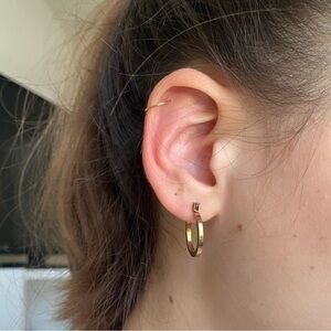 Gold Hoop Earrings